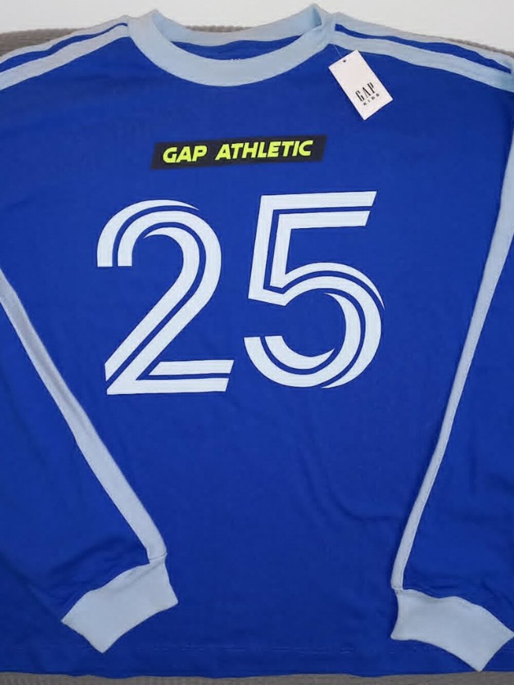 Brand New Gap Kids Blue Long Sleeve T-Shirt Size (14-16)